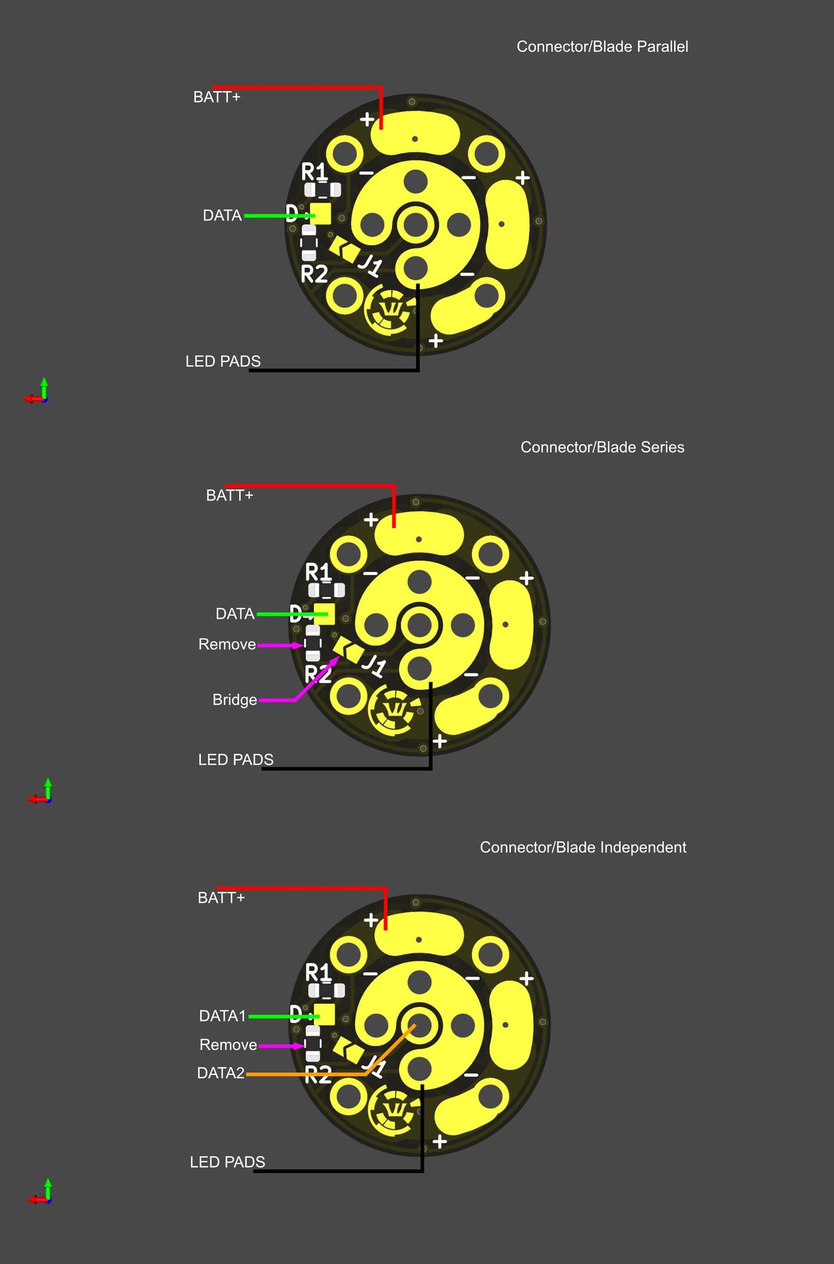 Pixel Connector PCB